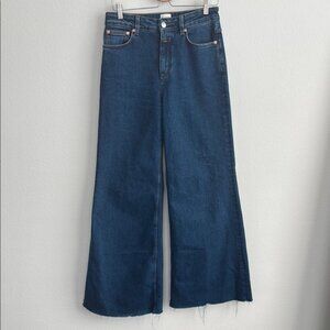 Closed Dark Wash Ultra Wide Leg Jeans